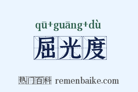 屈光度是什么意思的图片